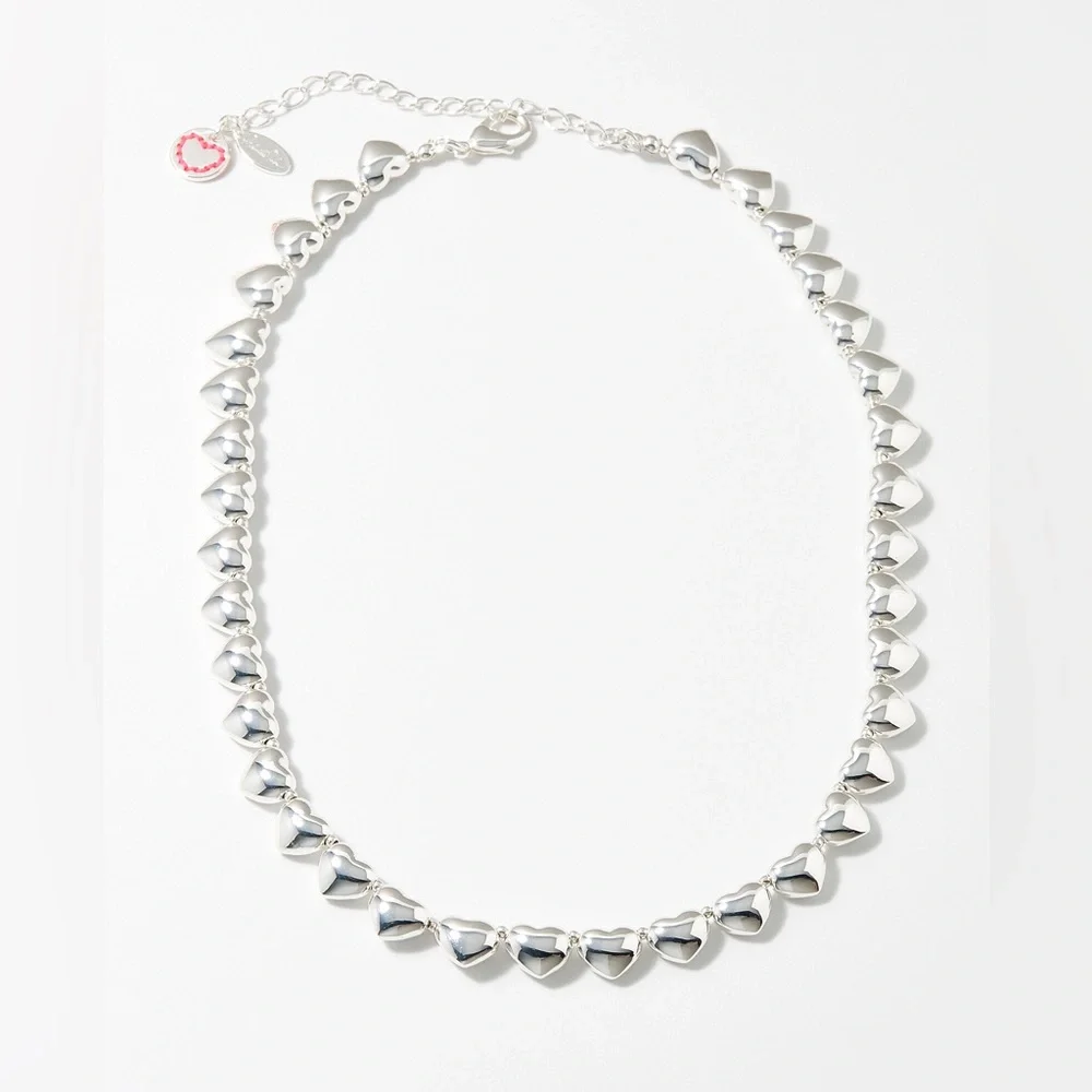 Mademoiselle Jules HEARTBREAKER NECKLACE - SILVER